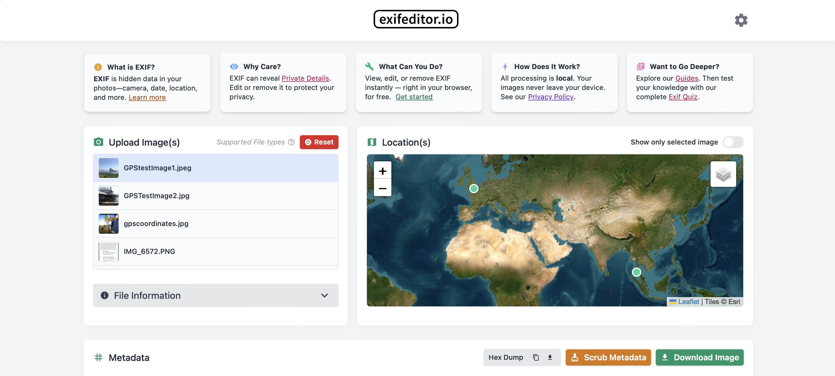 How to View GPS Location and Map Data Hidden in Your Photos